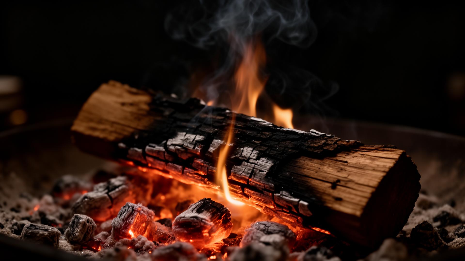 Fuego y madera